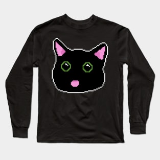 Blep Cat (big) Long Sleeve T-Shirt